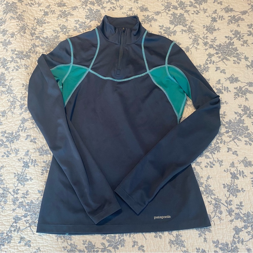 Patagonia Women’s Capilene Lightweight 1/4-Zip Baselayer Pullover Size Small